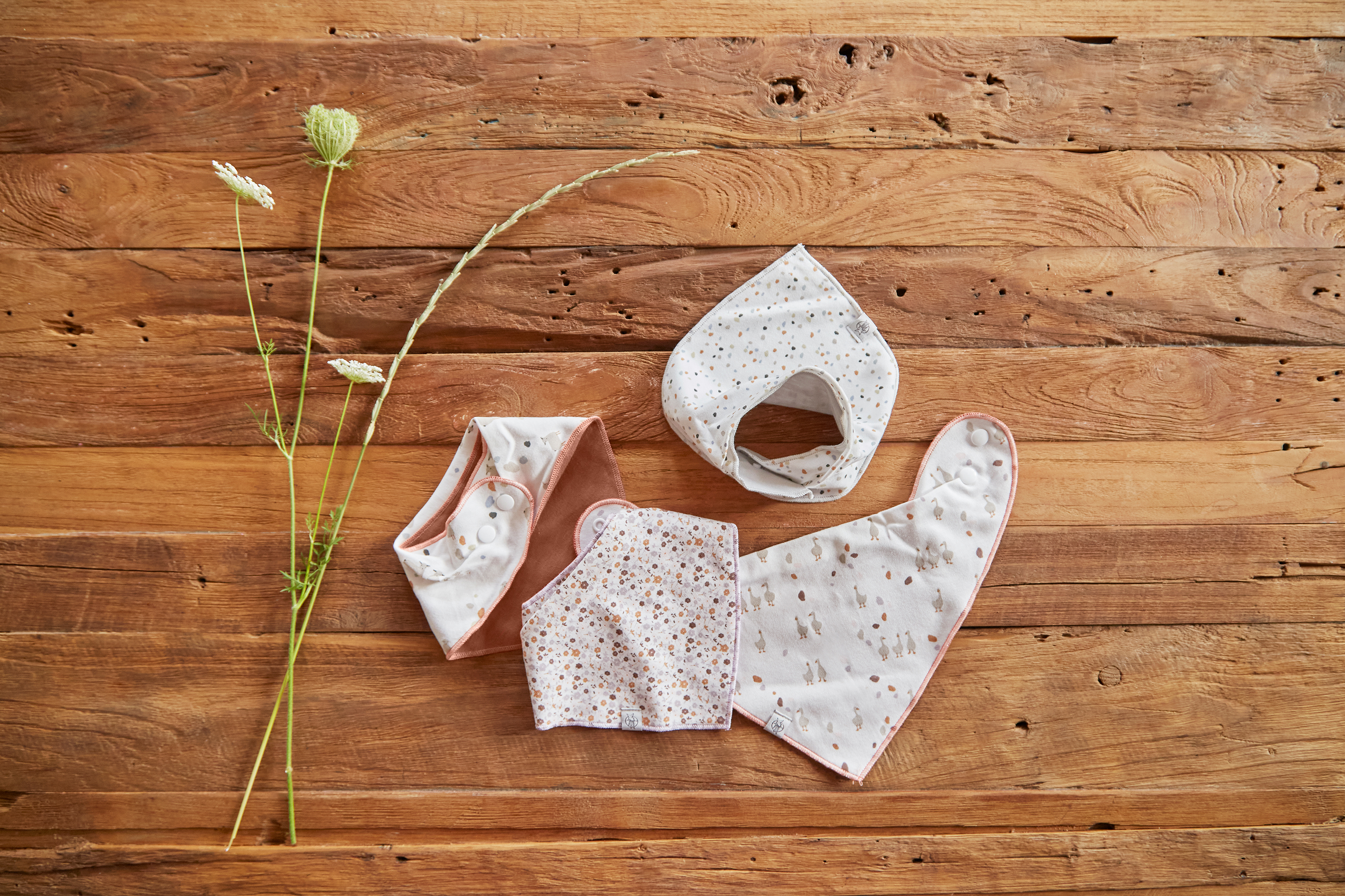 Lässig Bandana/cowl-neck 2 pcs assorted Tiny Farmer Goose lilac - 17