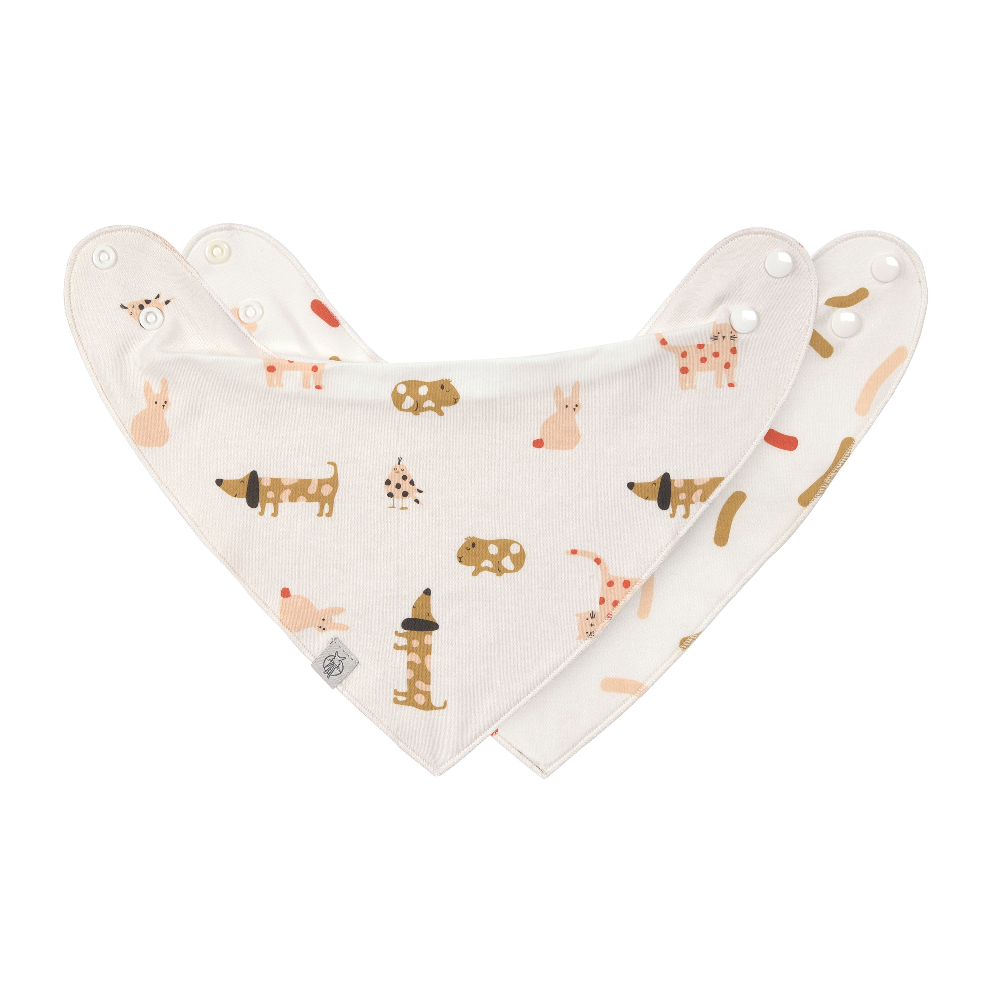 Lässig Bandana/cowl-neck 2 pcs Little Mateys spicy orange