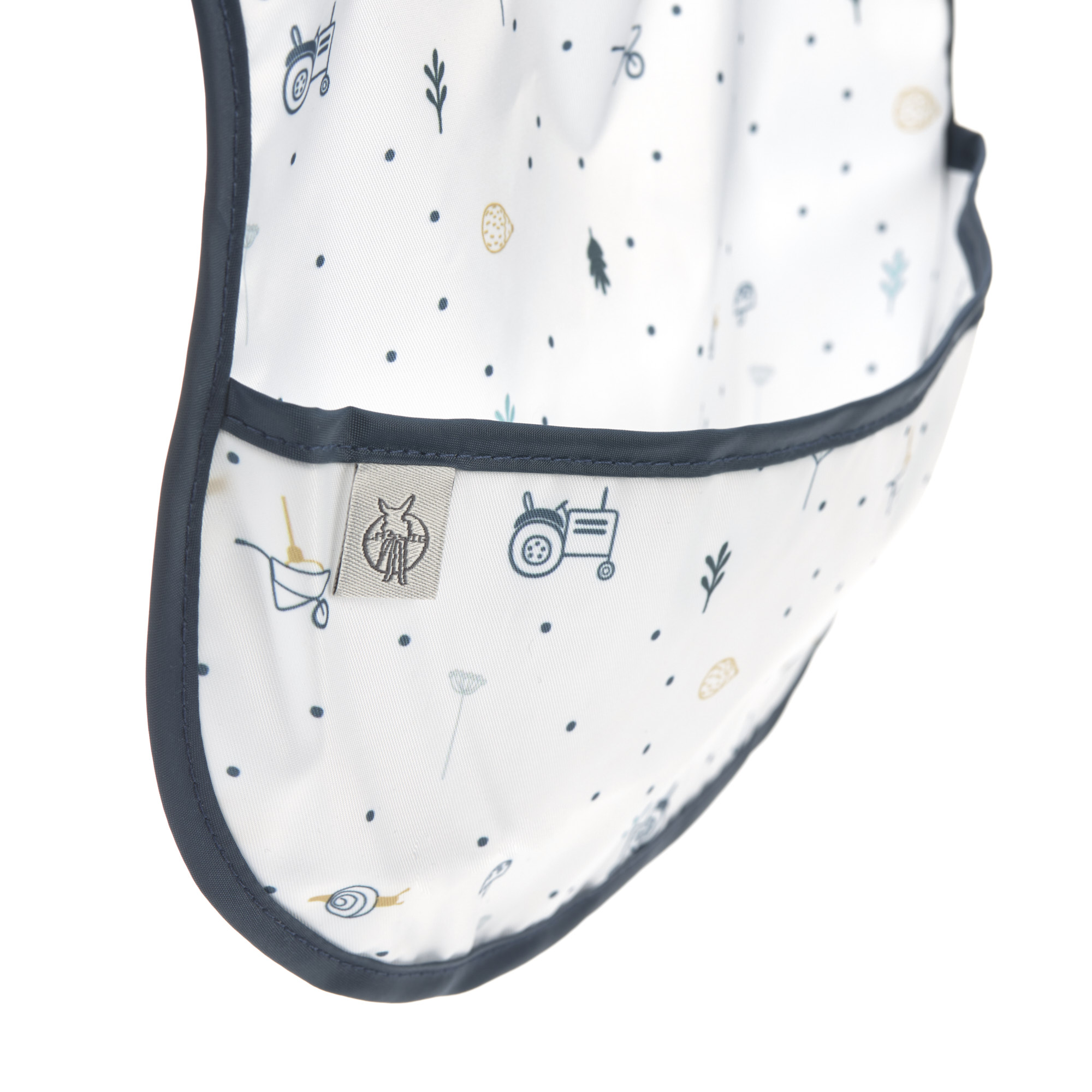 Lässig Lightweight Bib 2 pcs assorted Garden Explorer Tractor - 3
