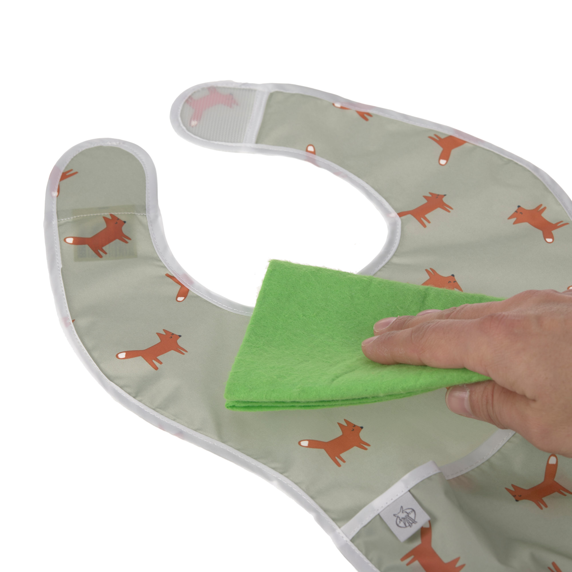 Lässig Lightweight Bib 2 pcs assorted Little Forest Fox, 6-24 months - 6