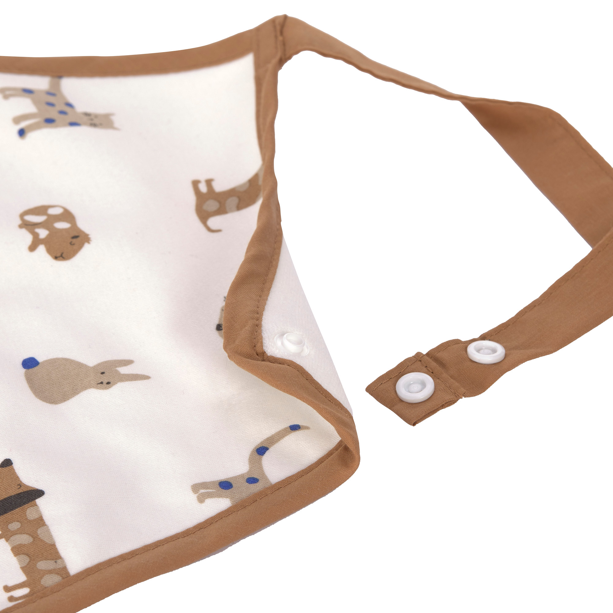 Lässig Medium Drop Bib 2 pcs Little Mateys royal blue - 8