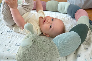 Lässig Heavenly soft Swaddle XL Garden Explorer Tractor 2 pcs ass., 120 x 120 cm