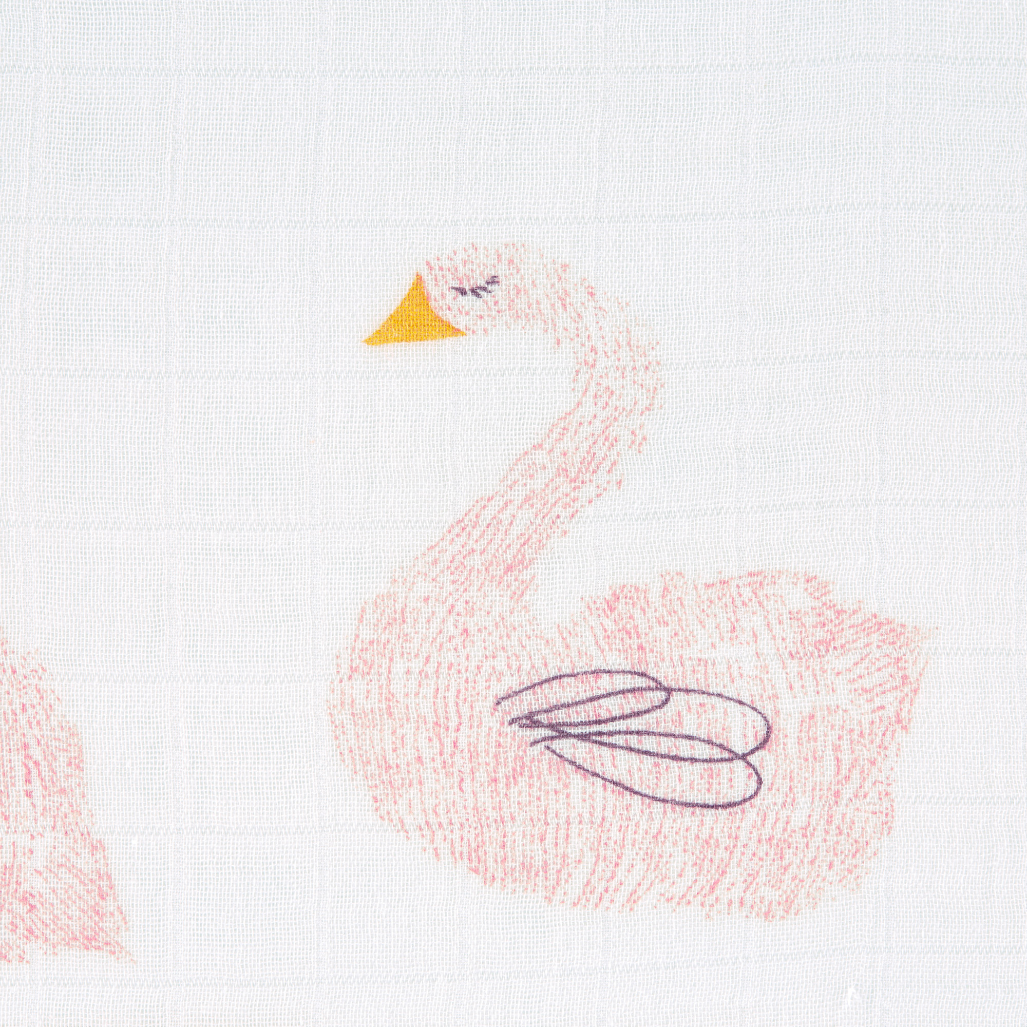 Lässig Heavenly soft Swaddle XL Little Water Swan 2 pcs ass., 120 x 120 cm - 6