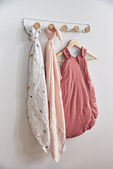 Lässig Heavenly soft Swaddle XL Garden Explorer Snail 2 pcs ass., 120 x 120 cm