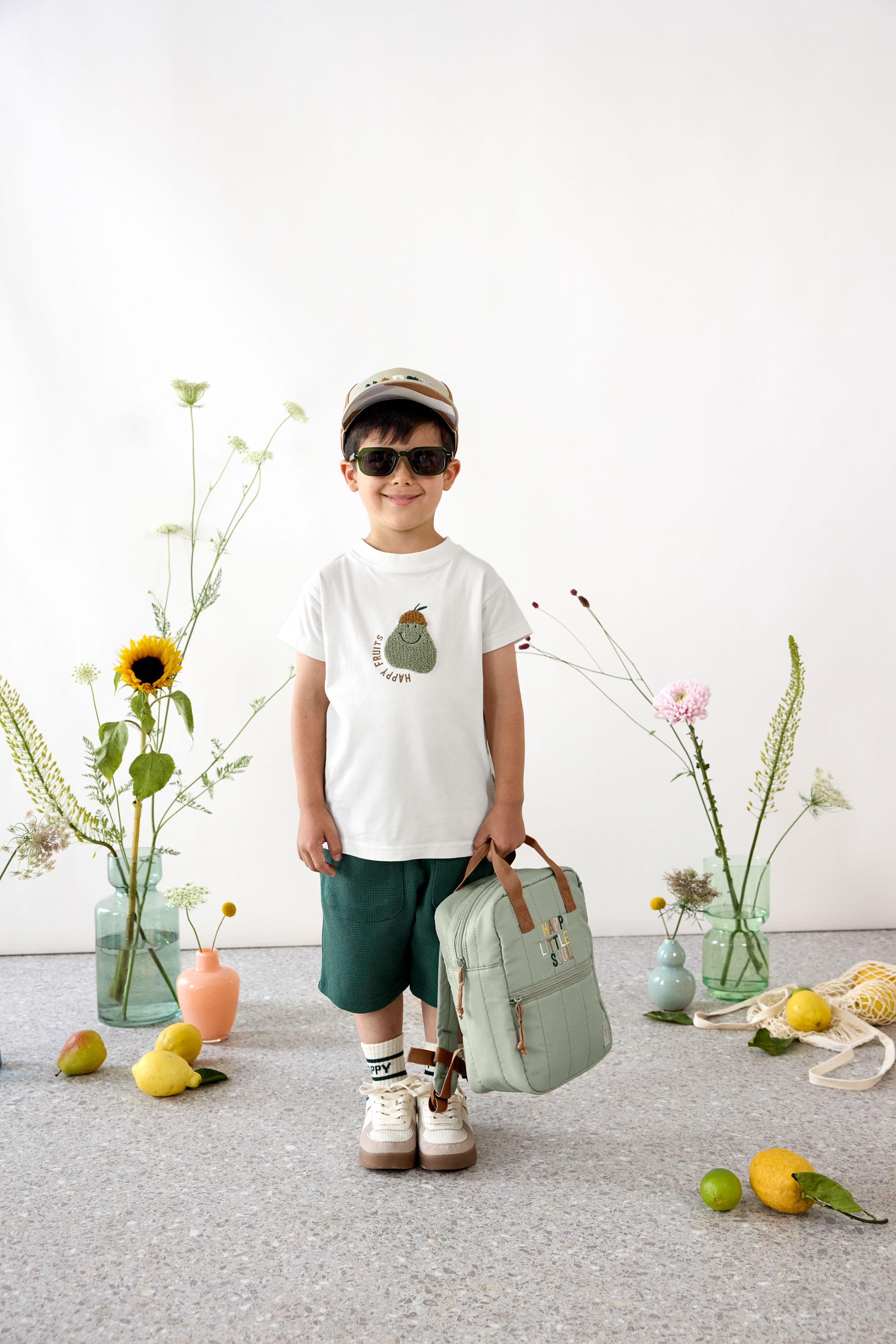 Lässig T-Shirt Jersey GOTS Pear milky, 2-4 years - 8