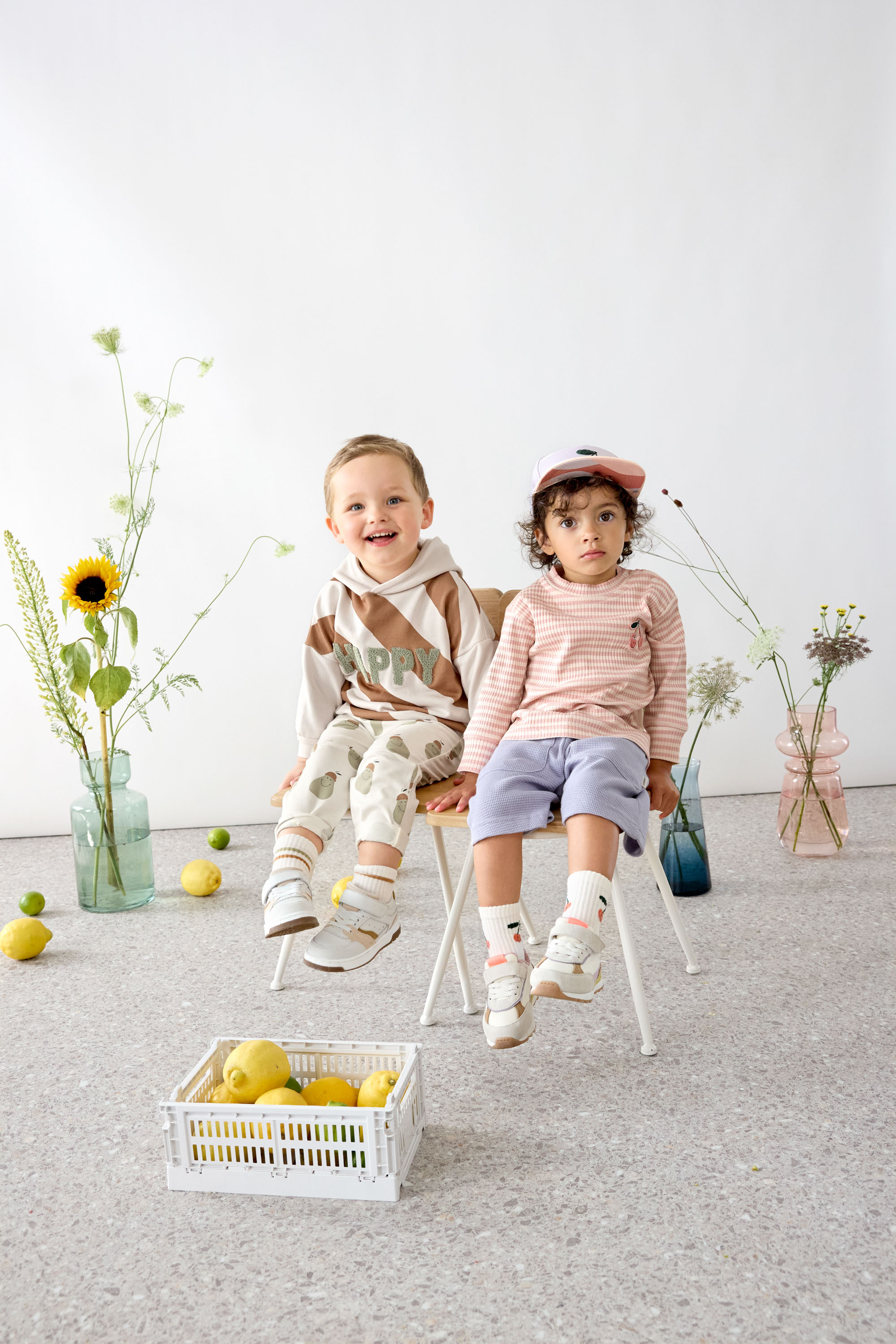 Lässig Legging Jersey GOTS Pear milky, 4-6 years - 10