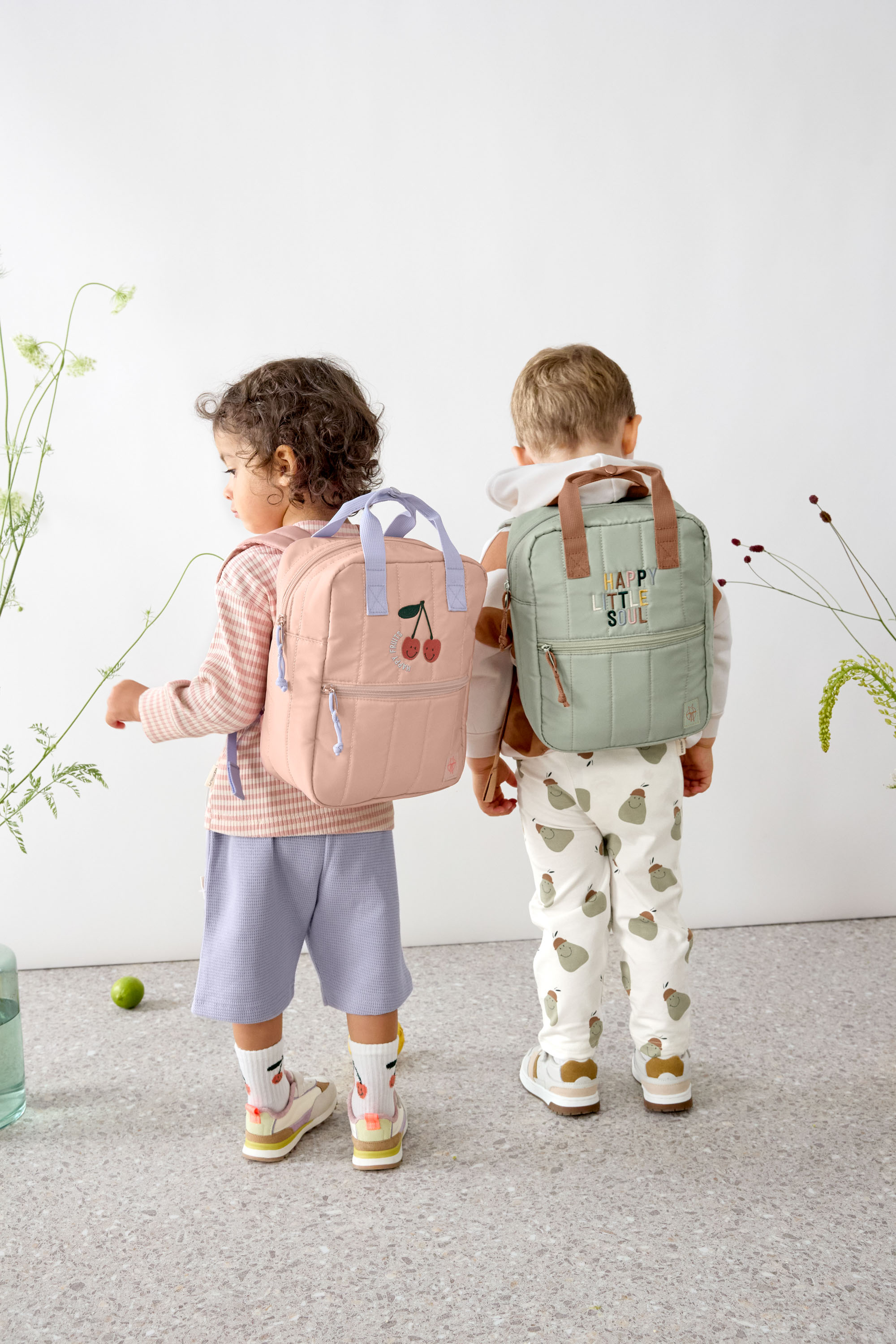 Lässig Legging Jersey GOTS Pear milky, 4-6 years - 8