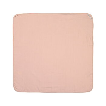 Lässig Muslin Hooded Towel powder pink