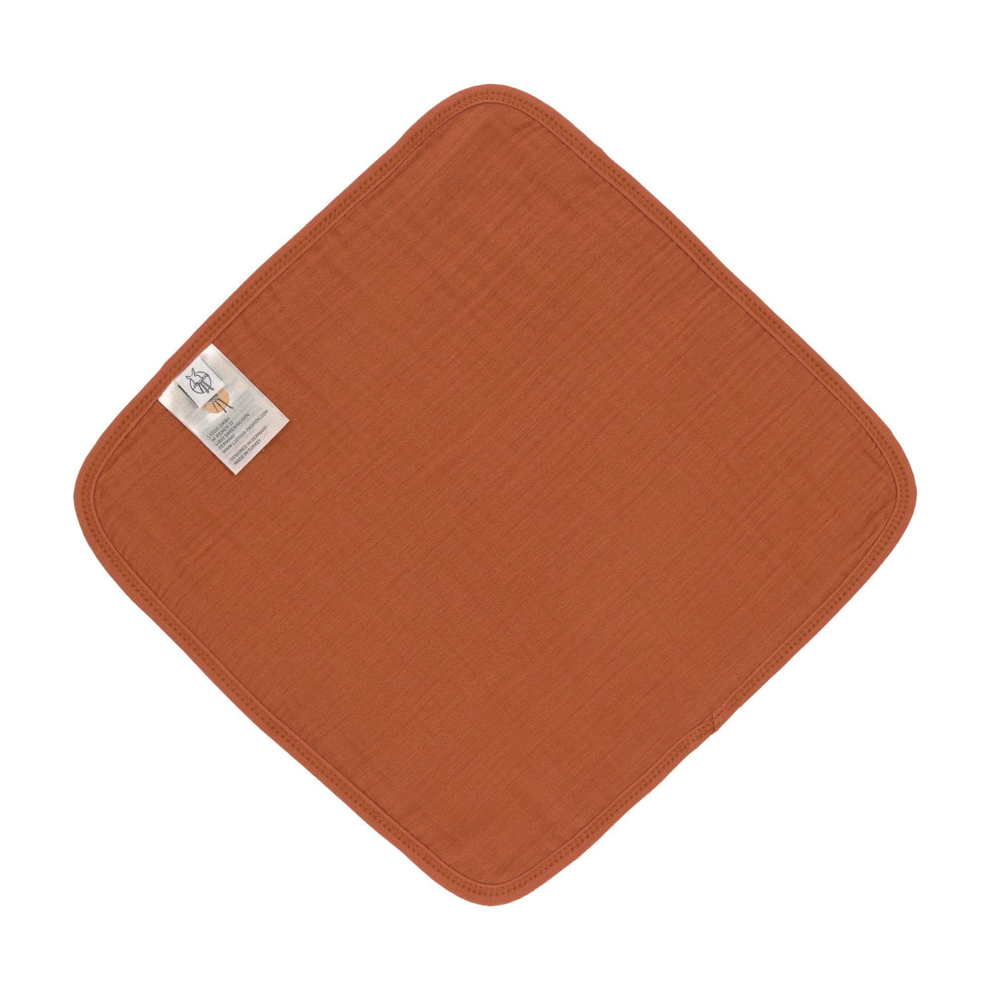 Lässig Muslin Washcloth Set 3 pcs rust - 4
