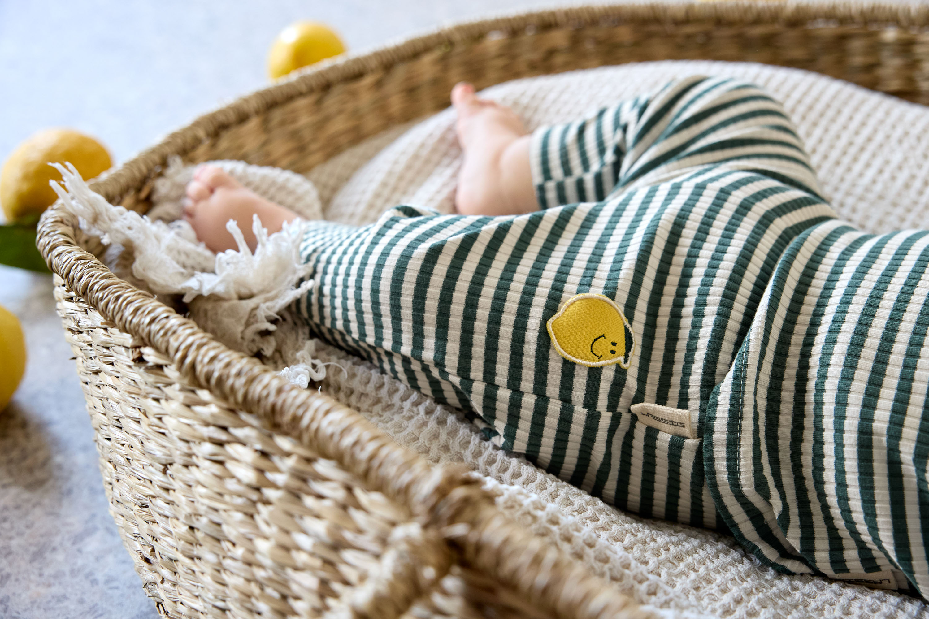 Lässig Long Sleeve Shirt Ribbed Lemon green, 2-4 yea - 6
