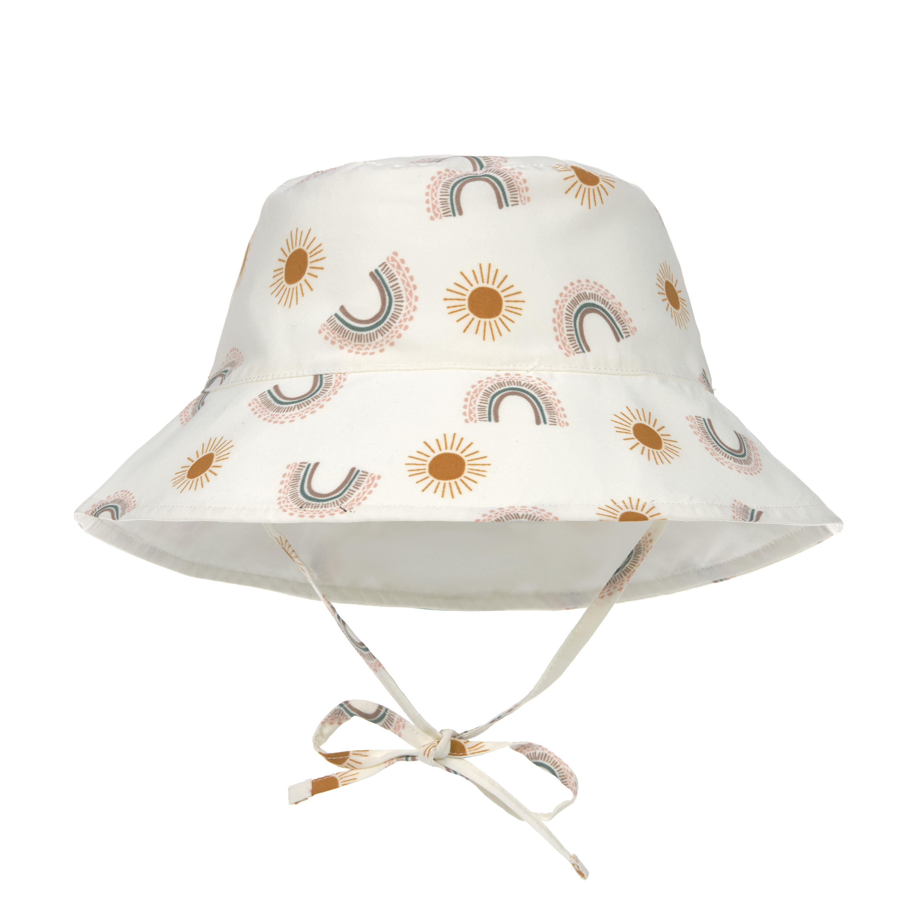 Lässig LSF Sun Protection Bucket Hat Rainbow nature, 19-36 months, Size: 50/51 50/51