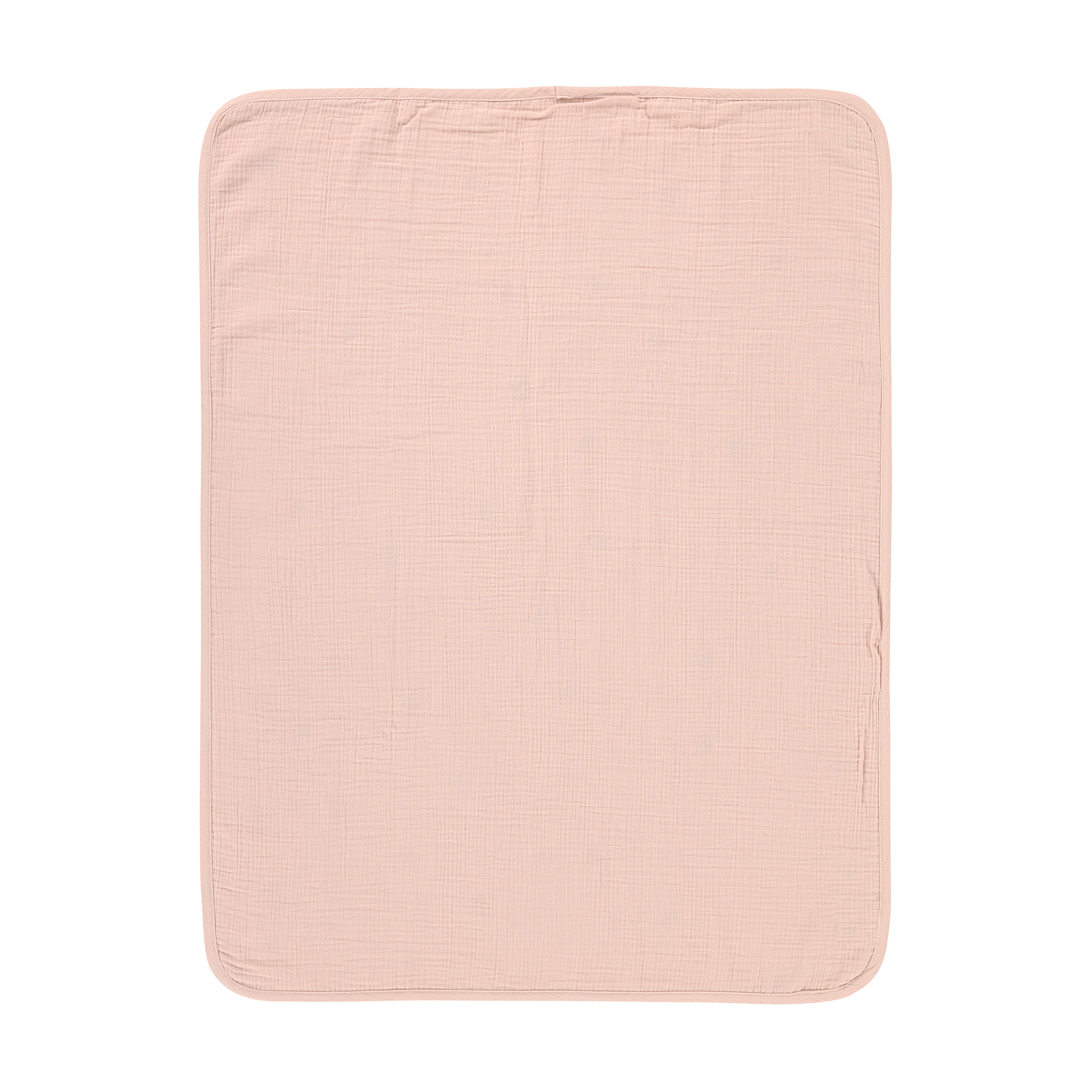 Lässig Muslin Blanket GOTS Dots powder pink 75 x 100 cm - 5