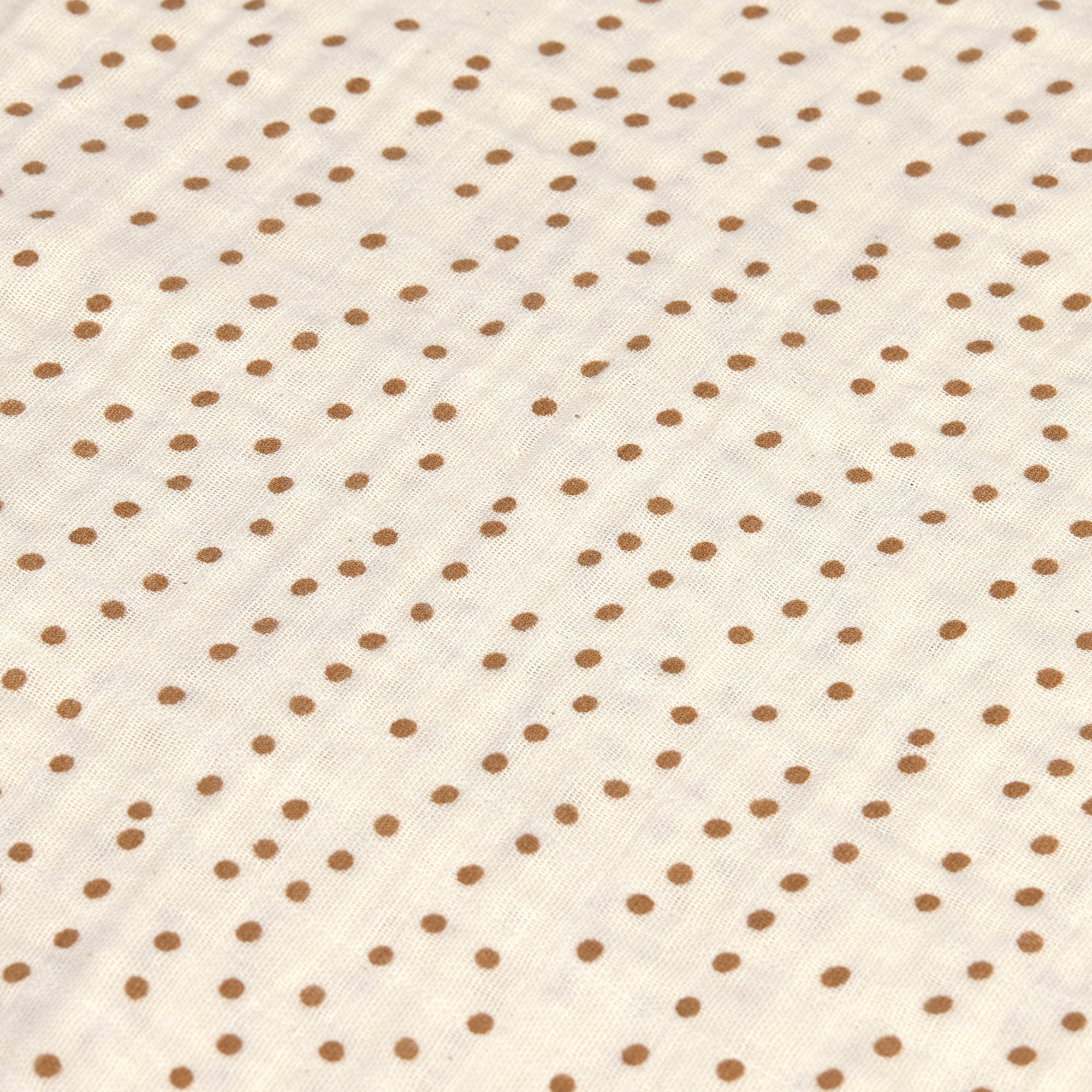 Lässig Swaddle & Burp Blanket L 2 pcs caramel, 80 x 80 cm (organic in conversion) - 7