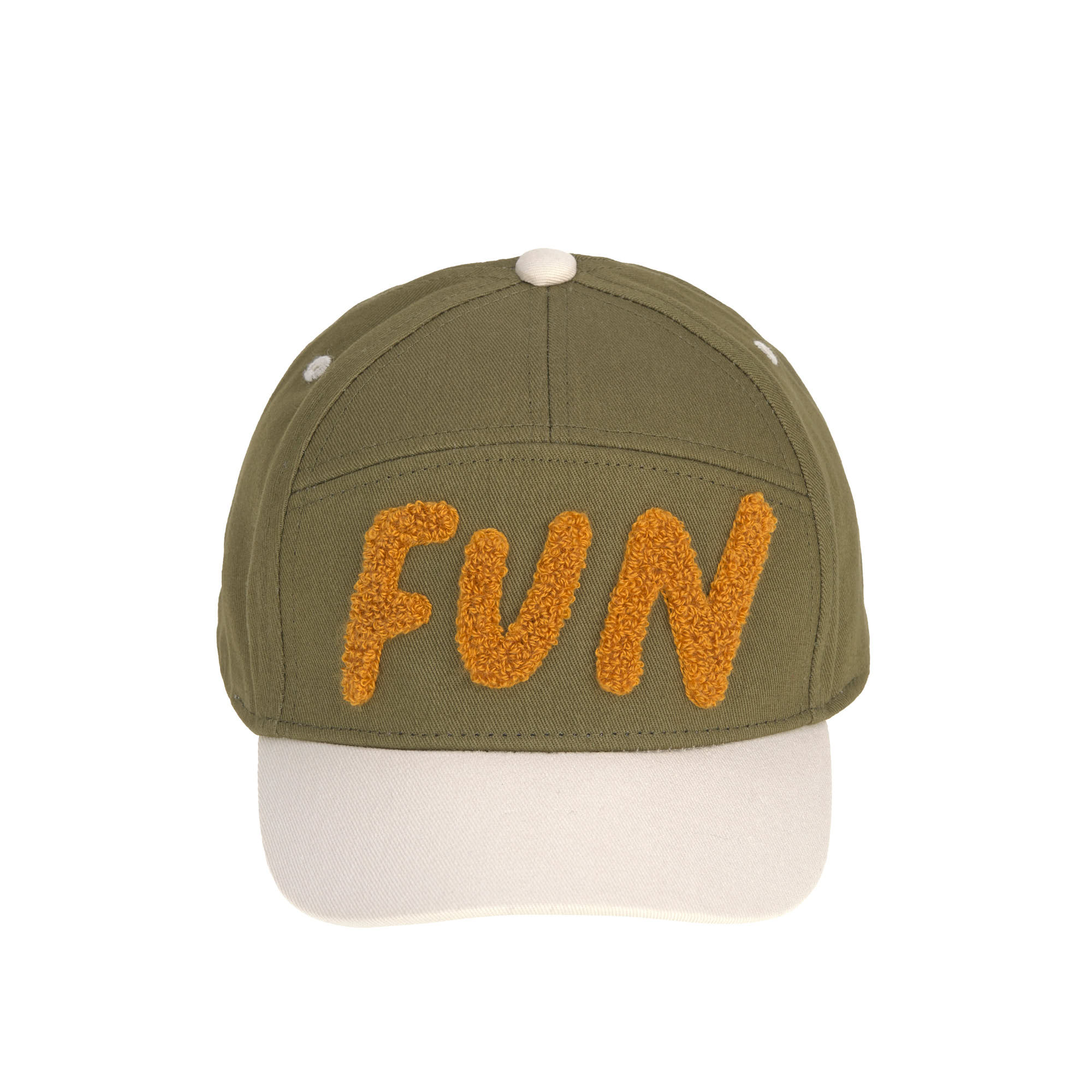 Lässig Kids Base Cap Fun sand/olive, 1-2 years 48
