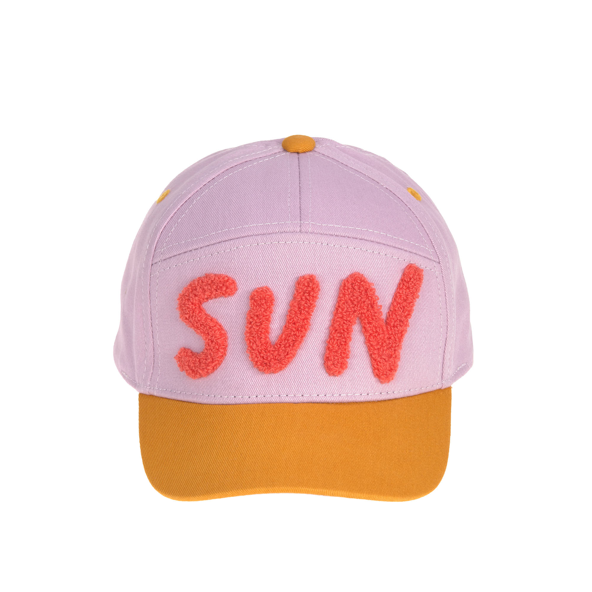 Lässig Kids Base Cap Sun gold/lilac. 1-2 years
