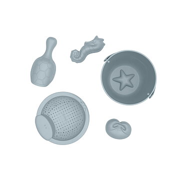 Lässig Sand Toy Set 5 pcs Water Friends blue