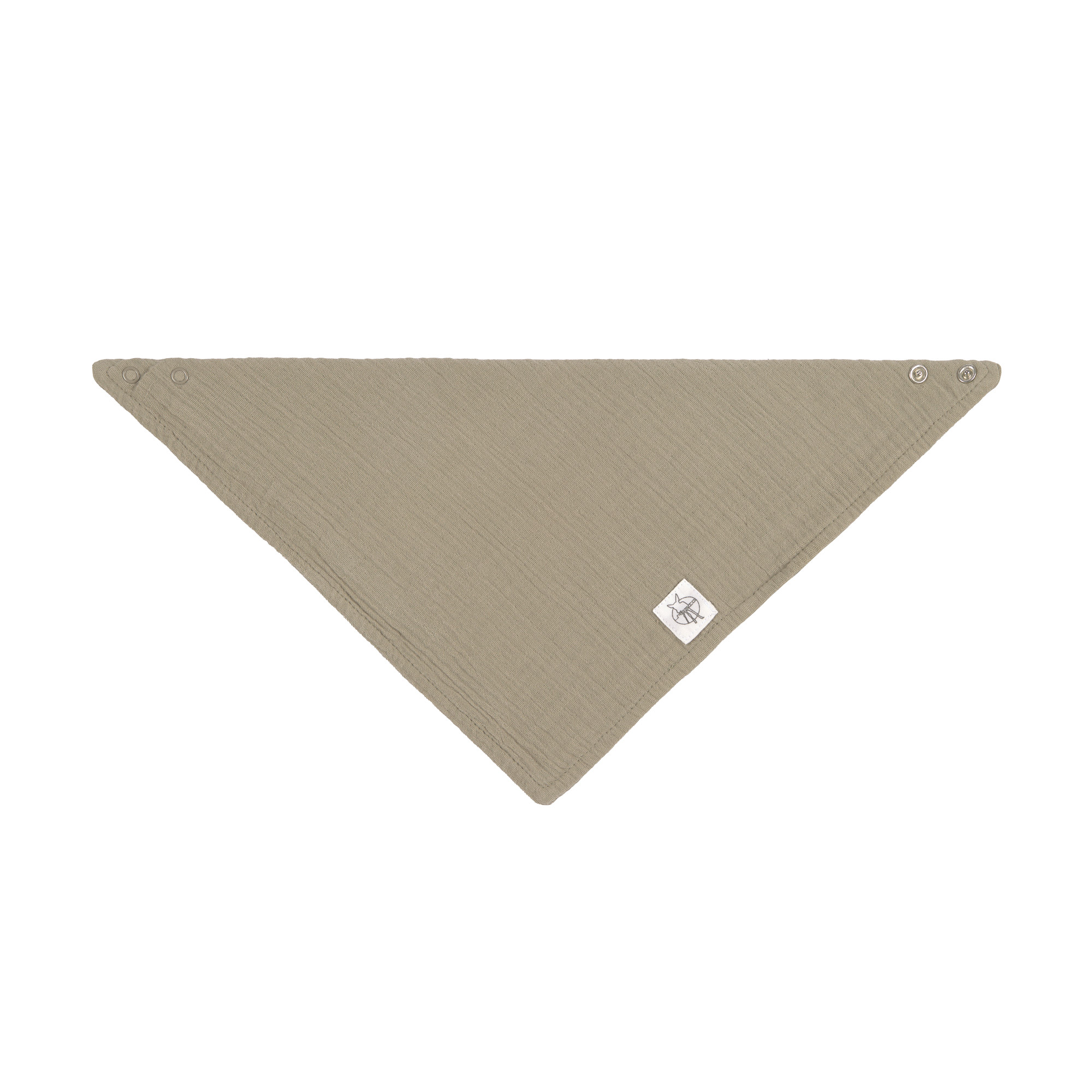 Lässig Muslin Bandana GOTS olive
