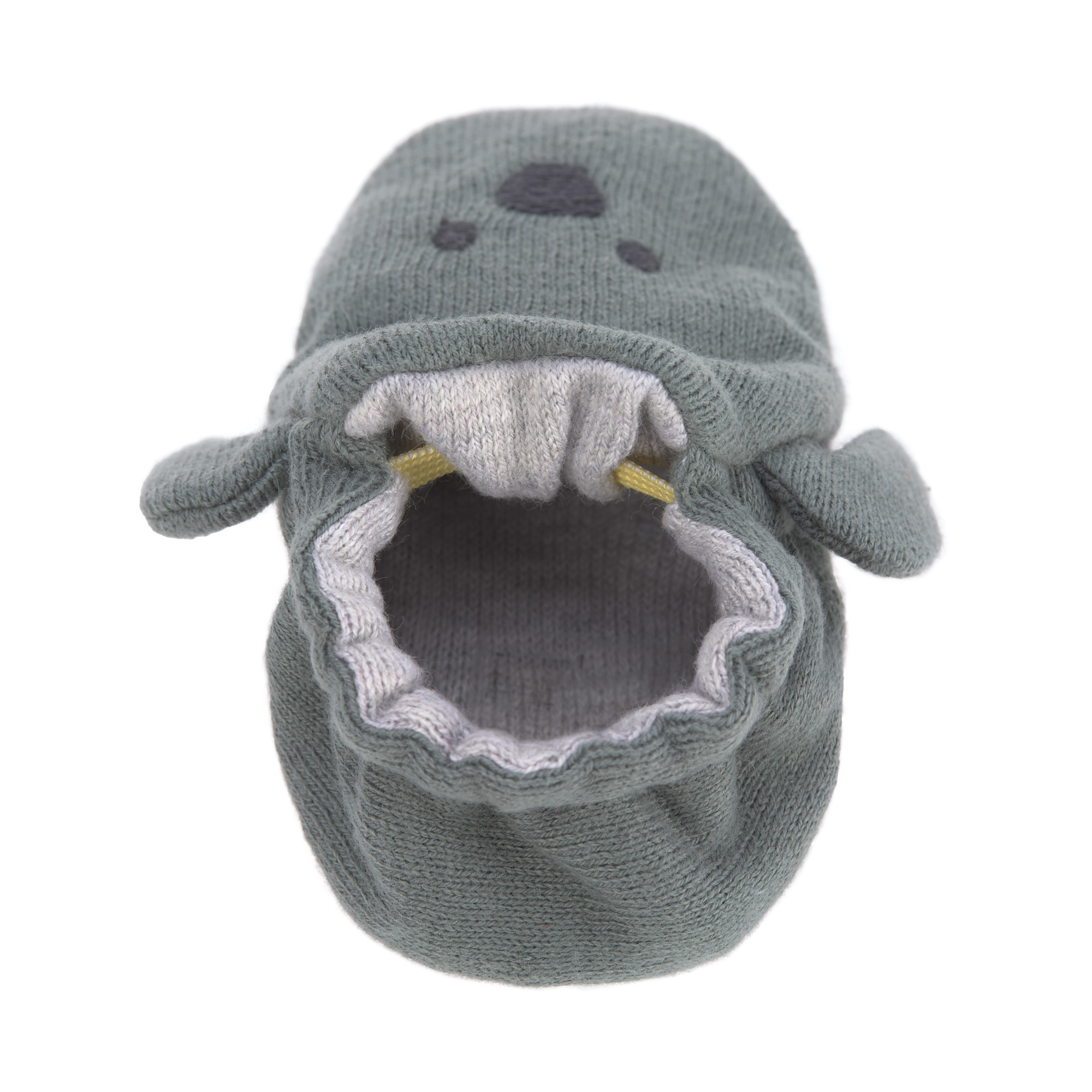 Lässig Baby Shoes GOTS Little Chums Dog One Size, 0-6 months, in cotton bag - 9