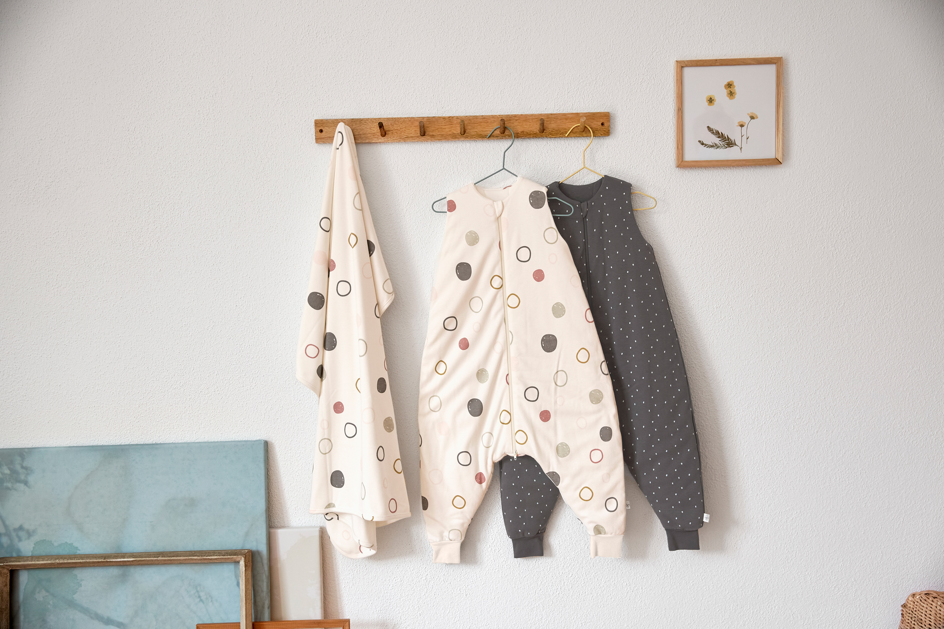 Lässig Interlock Blanket GOTS Circles offwhite 80 x 80 cm - 5