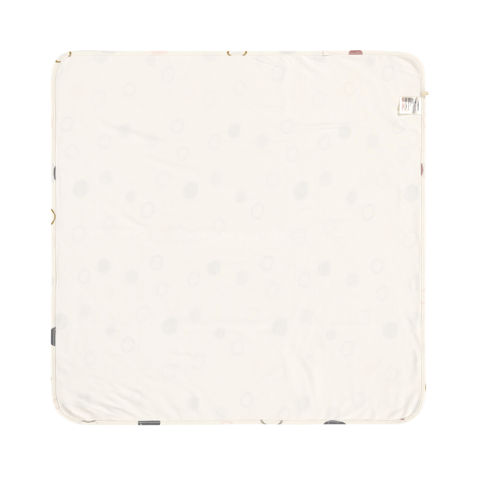 Lässig Interlock Blanket GOTS Circles offwhite 80 x 80 cm - 3