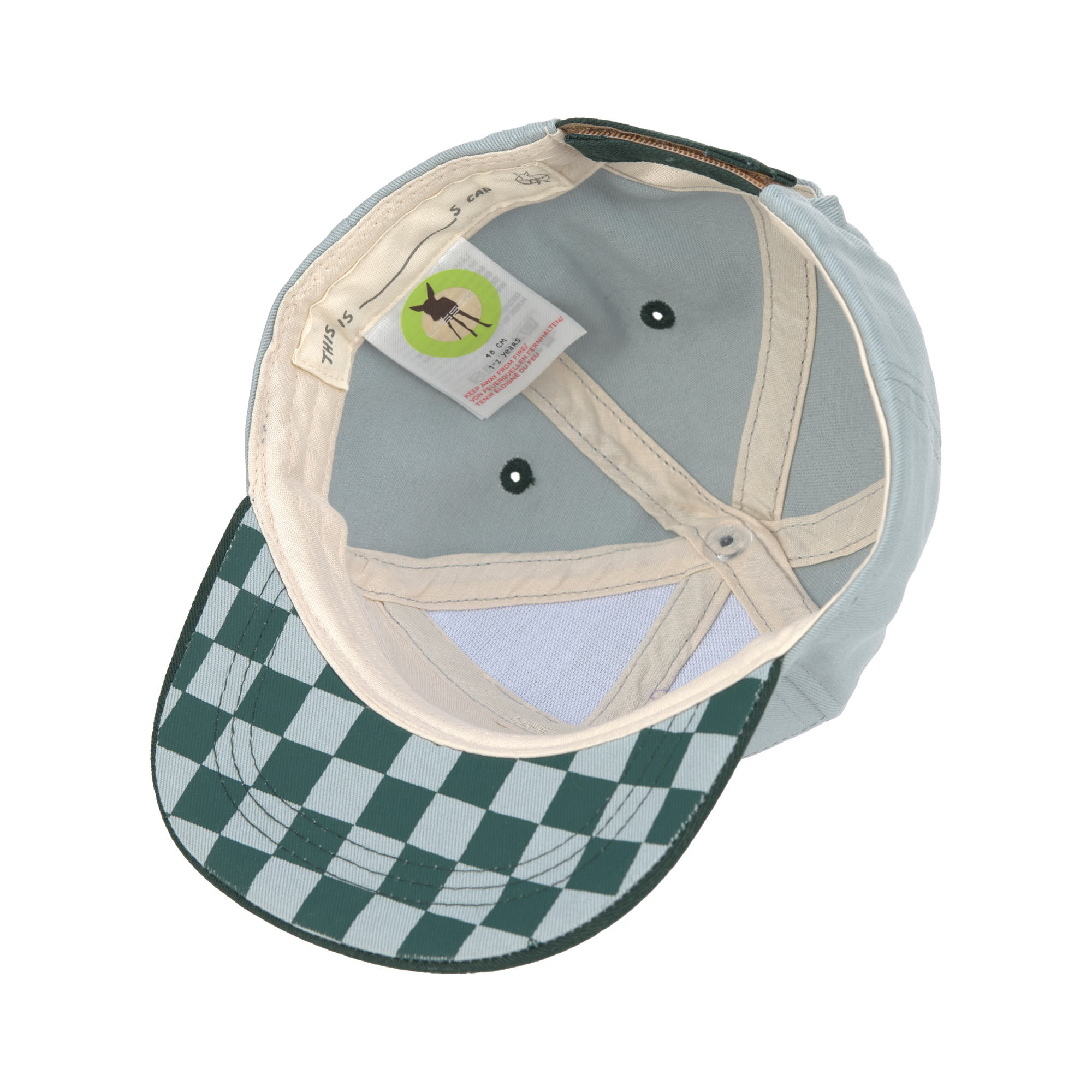 Lässig Kids Skater Cap Lemon light blue/dark gree 2-6 yea - 5