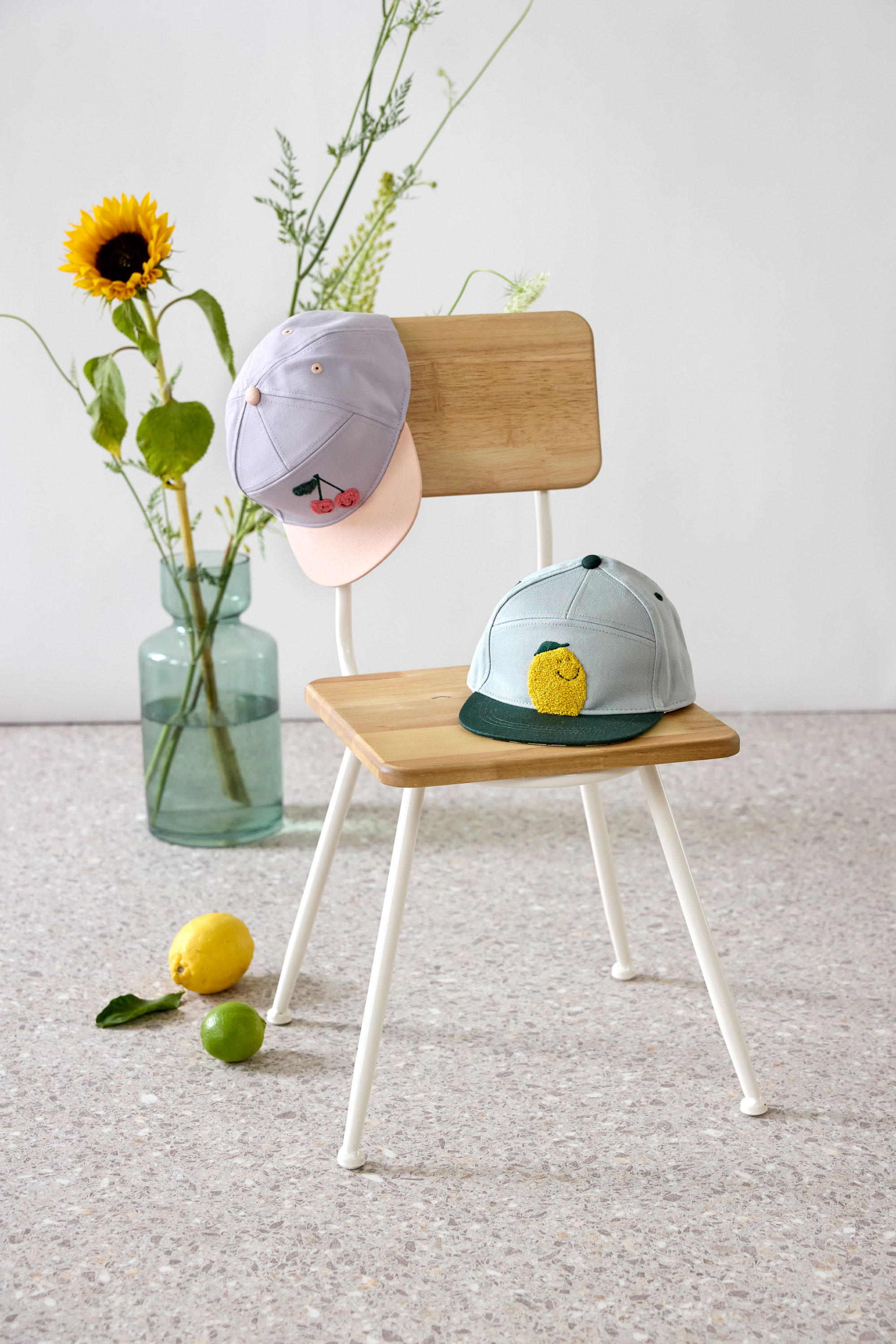 Lässig Kids Skater Cap Lemon light blue/dark gree 2-6 yea - 7