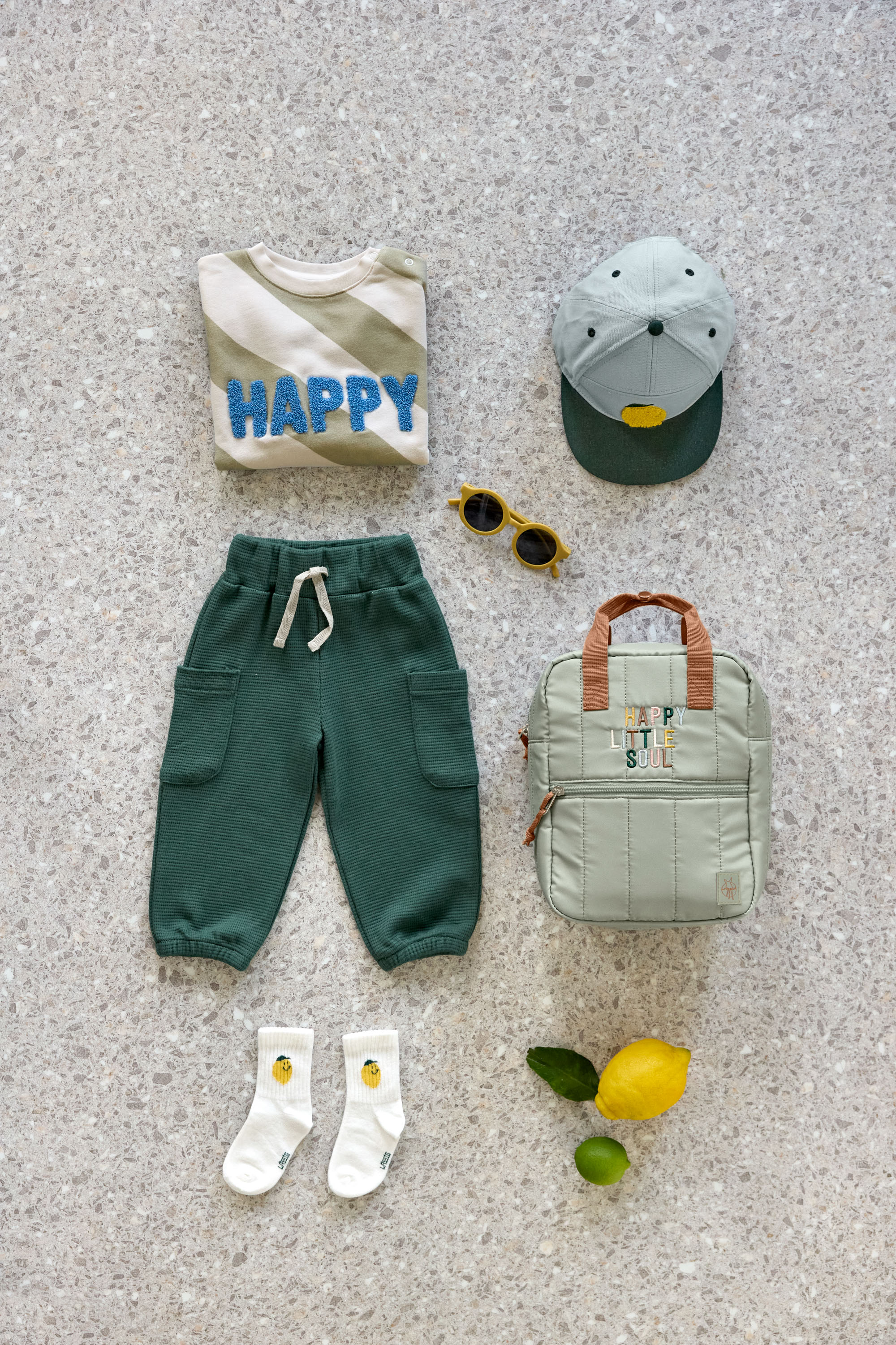 Lässig Kids Skater Cap Lemon light blue/dark gree 2-6 yea - 6