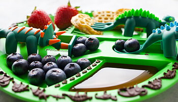 Tallrik Constructive Eating Dino