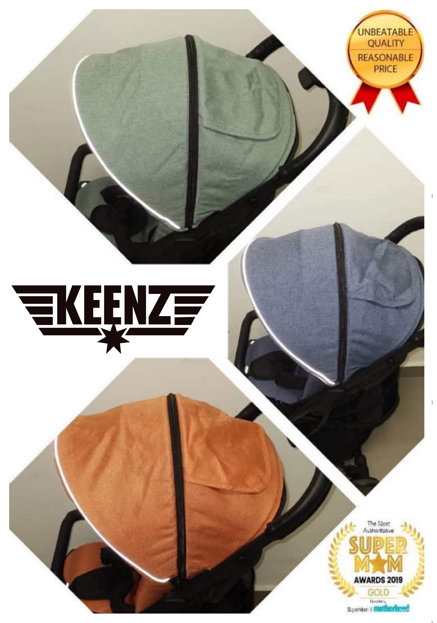 Keenz Air Plus 2.0 Suflett och dyna Orange - 5