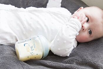 Nûby NûbyLittle Moments Blue Bottle180 ml 0m+