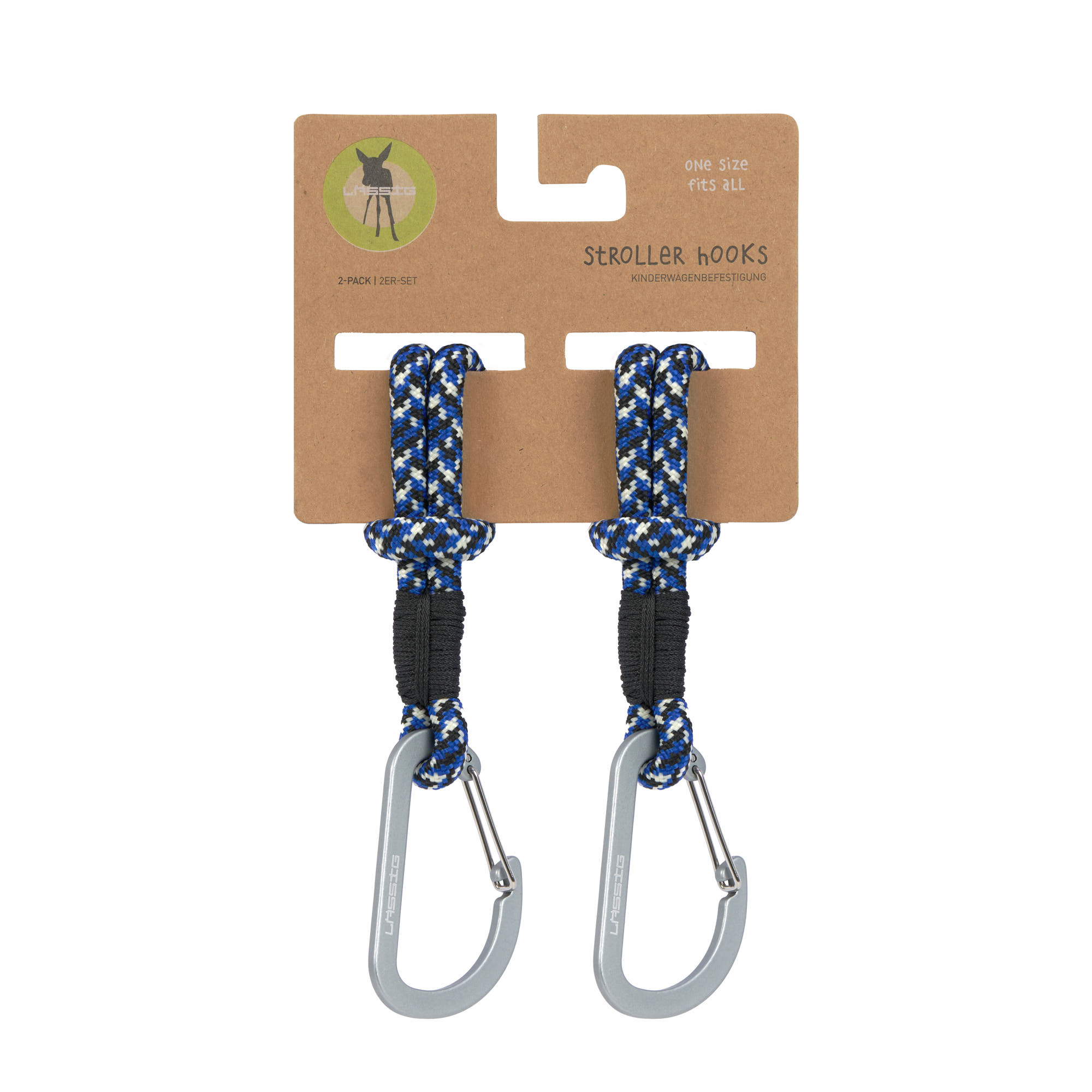 Lässig CAS MIX Stroller Hooks Cord 2 pcs - 4
