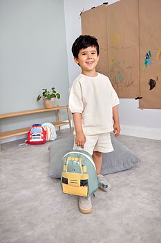 Lässig Tiny Backpack Tiny Drivers Excavator