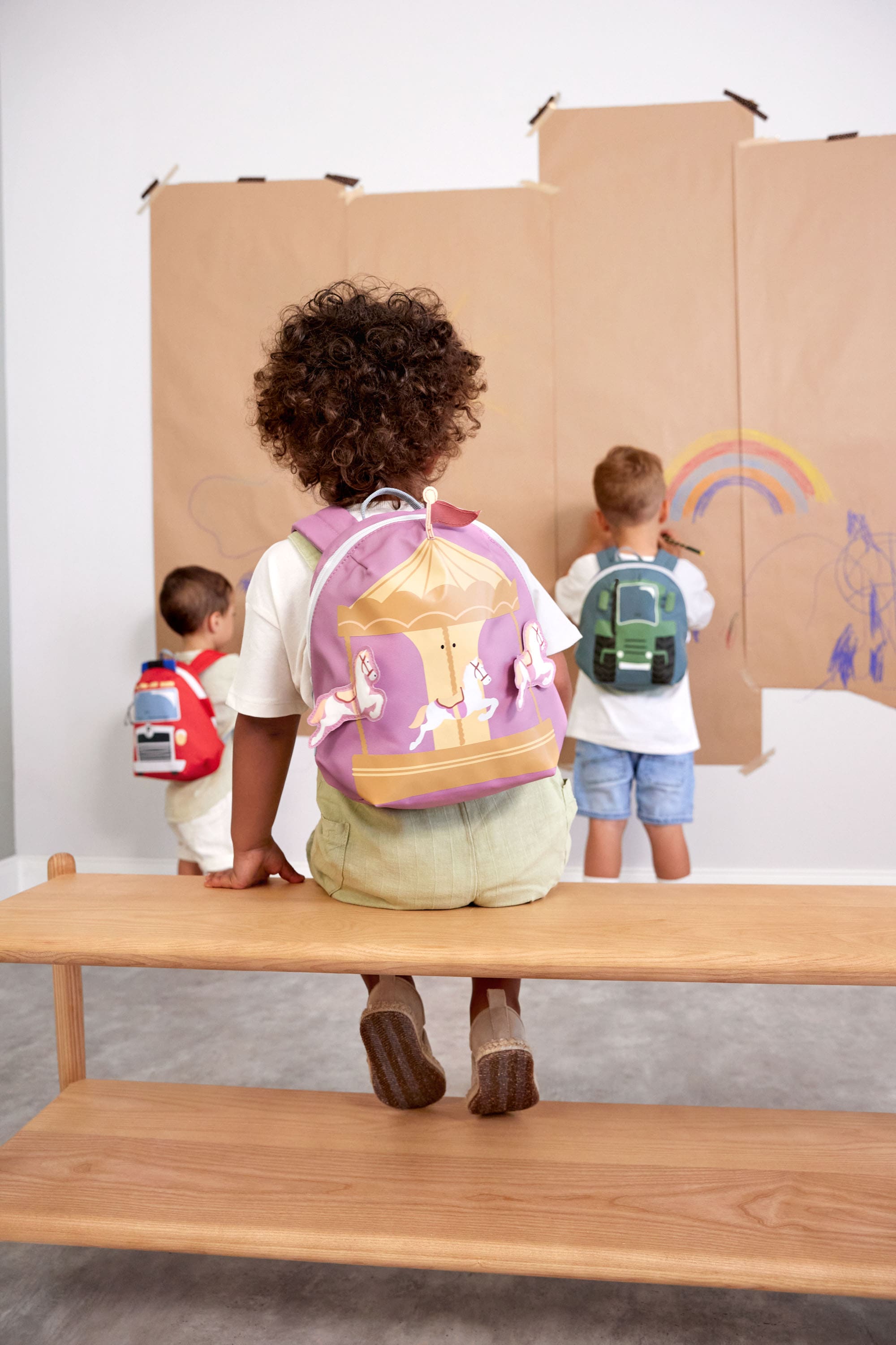 Lässig Tiny Backpack Tiny Drivers Carousel - 2