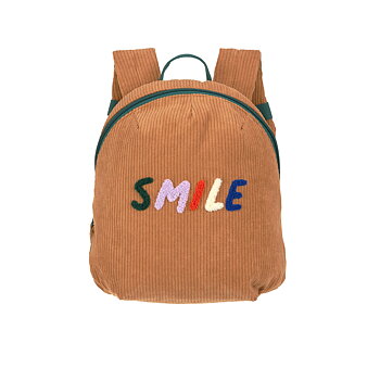 Lässig Tiny Backpack Cord Little Gang Smile caramel