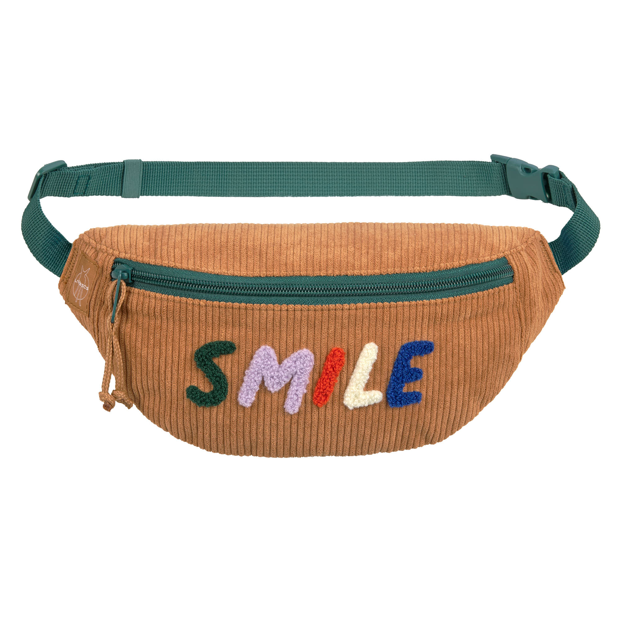 Lässig Mini Bum Bag Cord Little Gang Smile caramel - 2