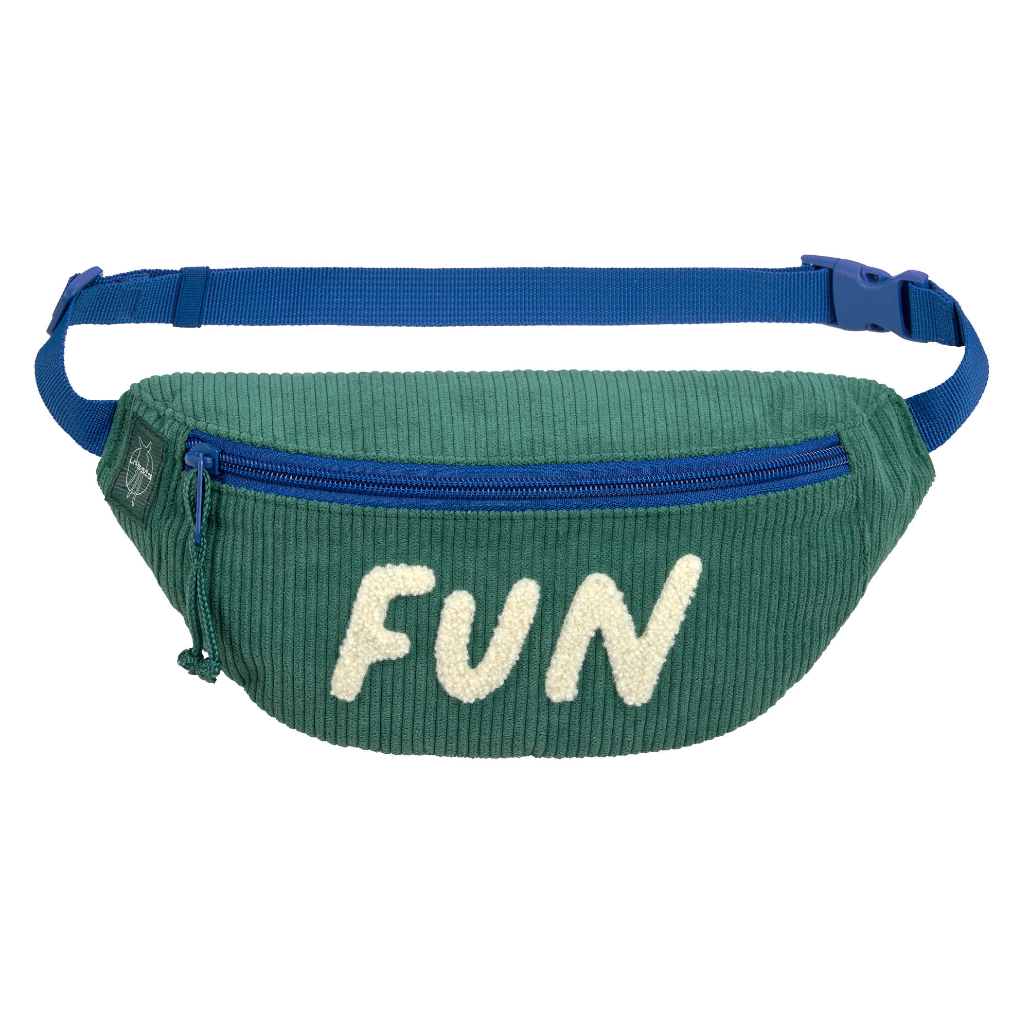 Lässig Mini Bum Bag Cord Little Gang Fun ocean green