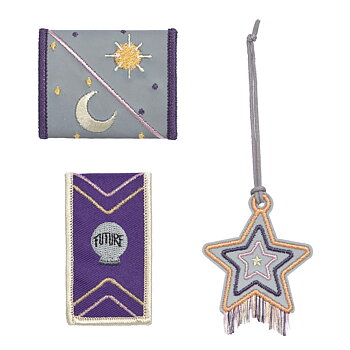 Lässig BOLD Match School Patches Set Universe purple