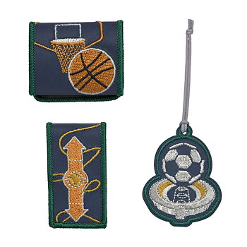 Lässig BOLD Match School Patches Set Sport