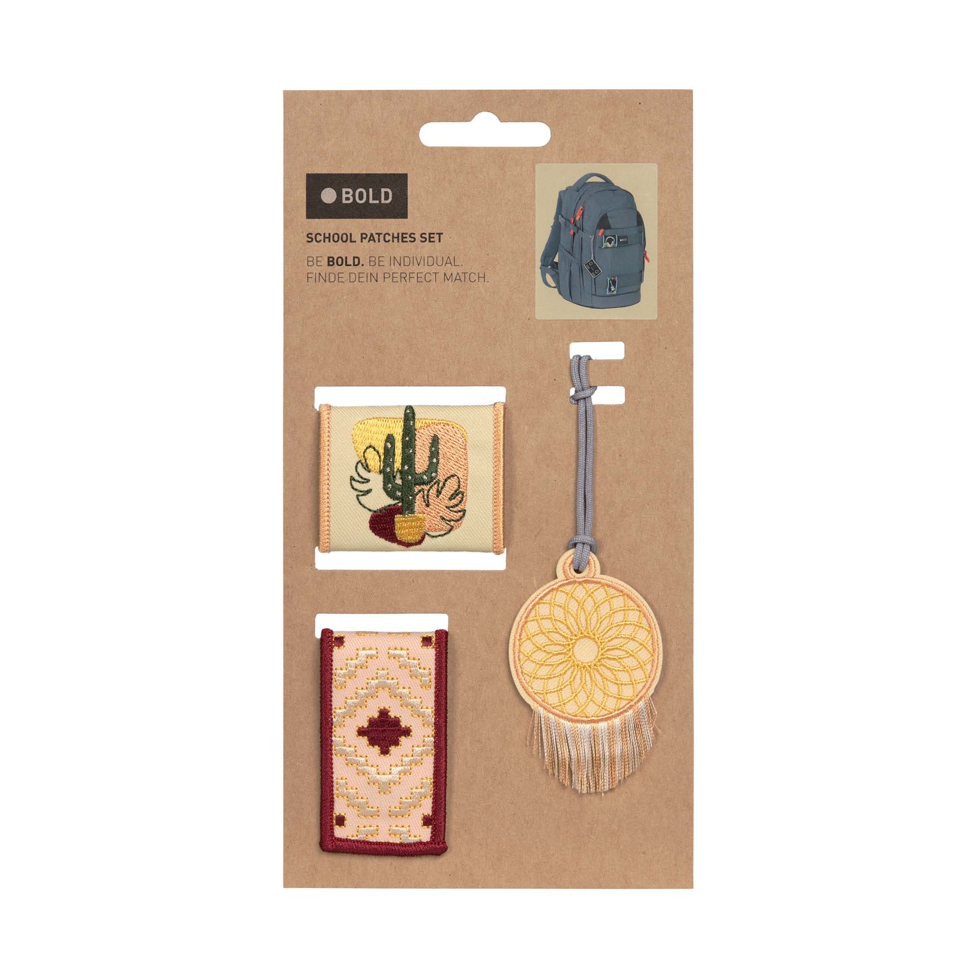 Lässig BOLD Match School Patches Set Dream Catcher - 7