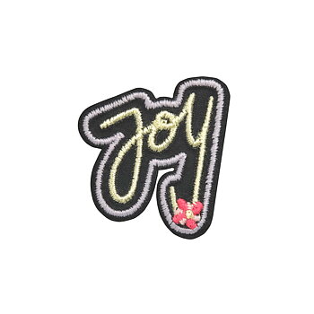 Lässig BOLD Match Textile Sticker Joy black