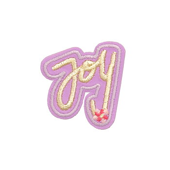 Lässig BOLD Match Textile Sticker Joy purple