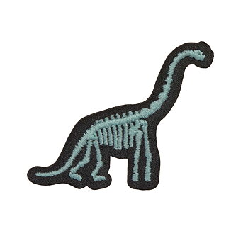 Lässig Textile Woven Sticker Stick on Dino