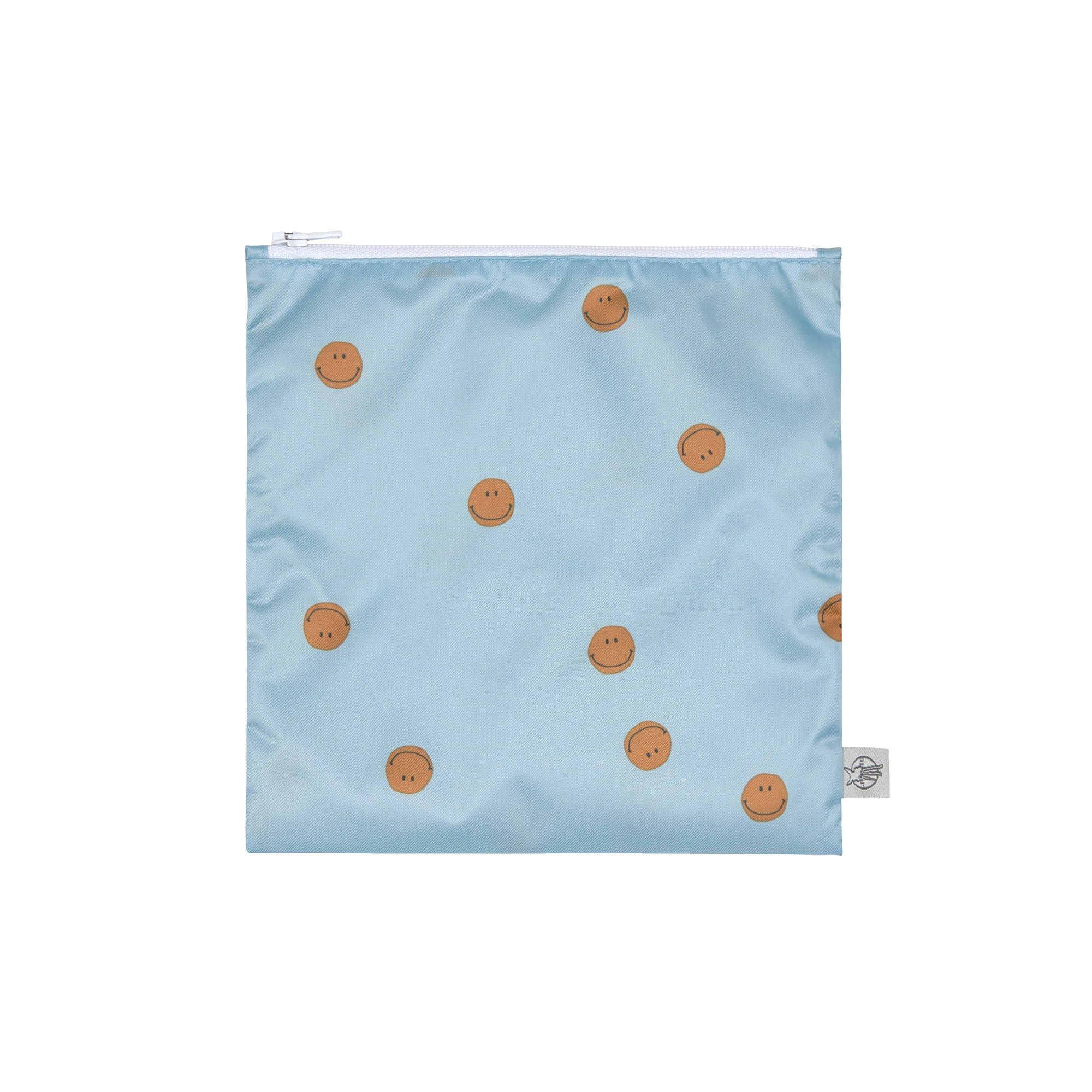 Lässig Snack Bag 2 pcs Happy Rascals Smile sky blue - 3