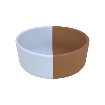 Lässig Silicone Bowl Happy Rascals Smile sky blue
