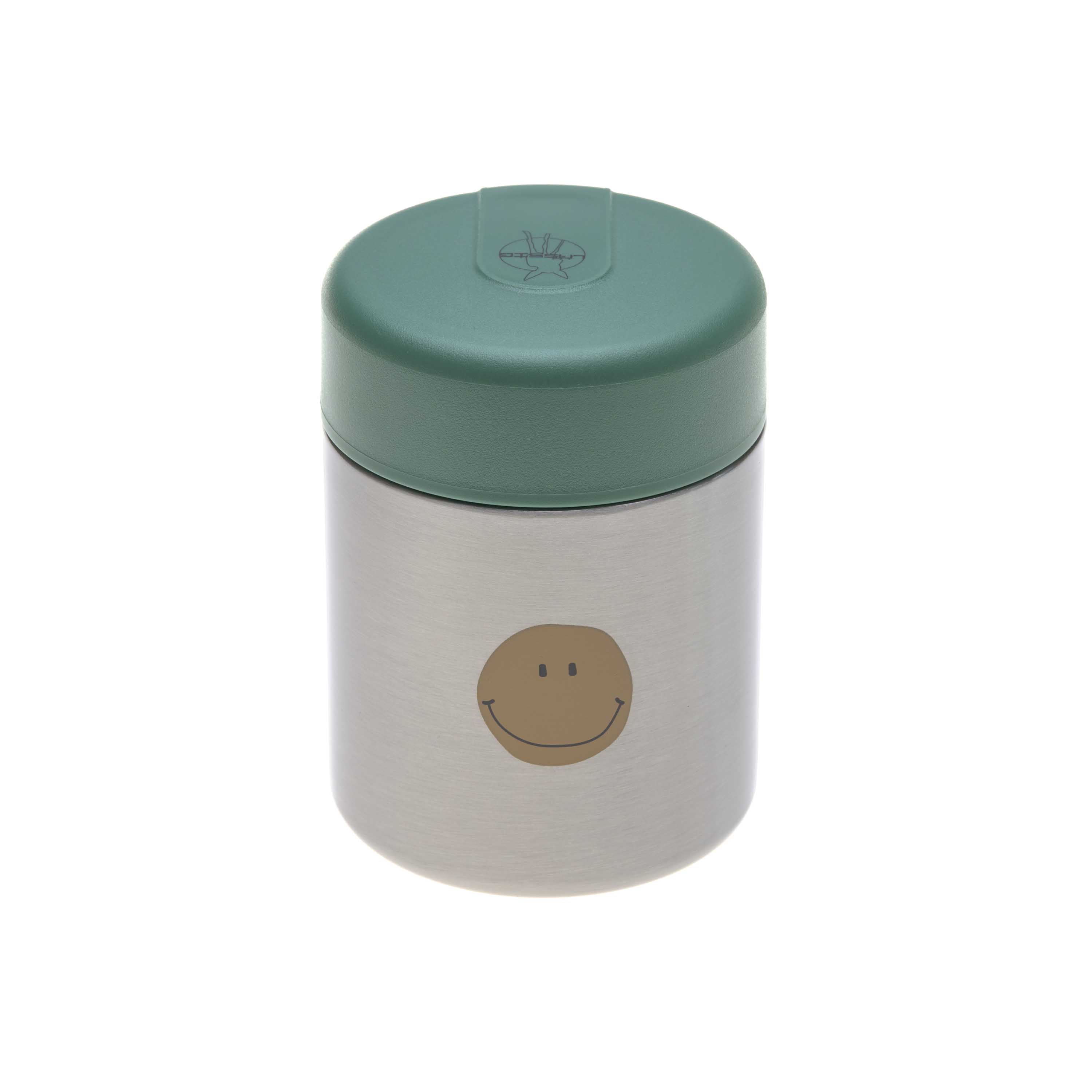 Lässig Food Jar Happy Rascals Smile green