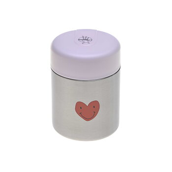 Lässig Food Jar Happy Rascals Heart lavender