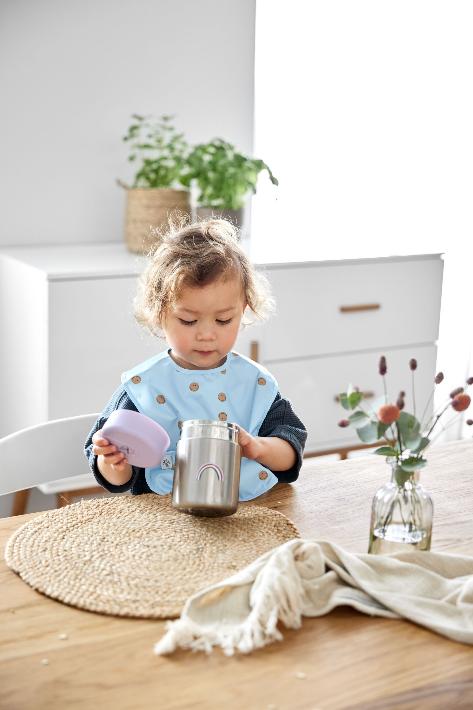 Lässig Food Jar Happy Rascals Heart lavender - 7