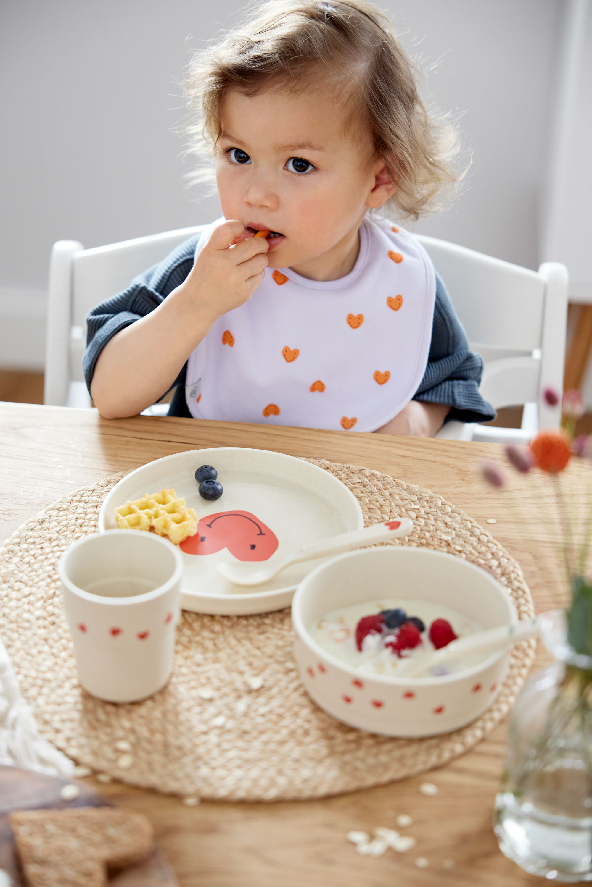 Lässig Plate PP/Cellulose Happy Rascals Heart - 5