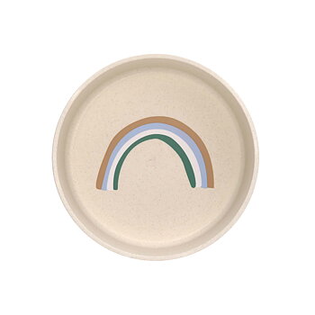 Lässig Bowl PP/Cellulose Happy Rascals Smile sky blue