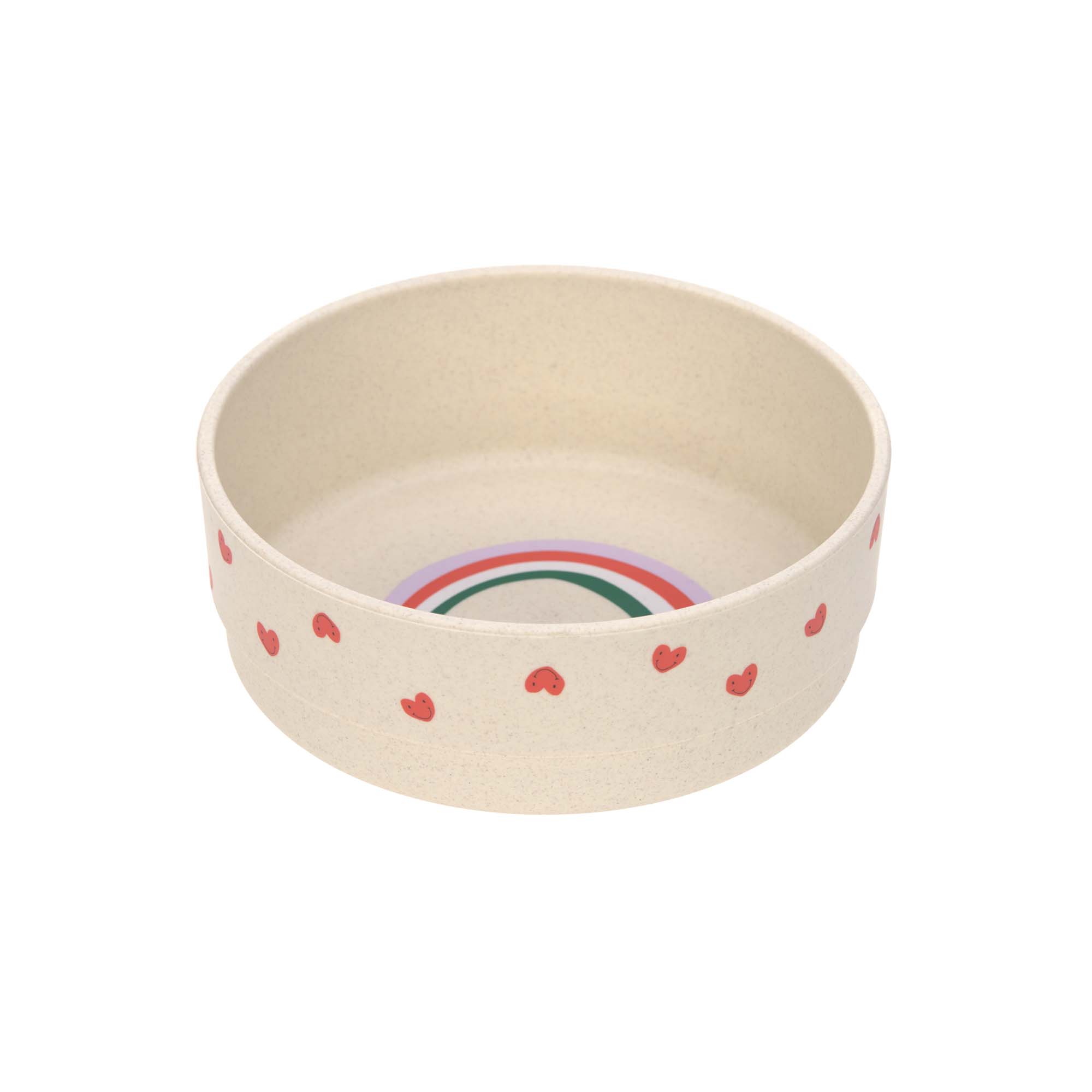 Lässig Bowl PP/Cellulose Happy Rascals Heart lavender